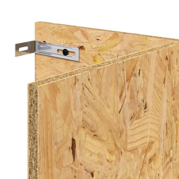 Основна за терариум с рафт Кафяво 100 x 40 x 50 cm ОСБ