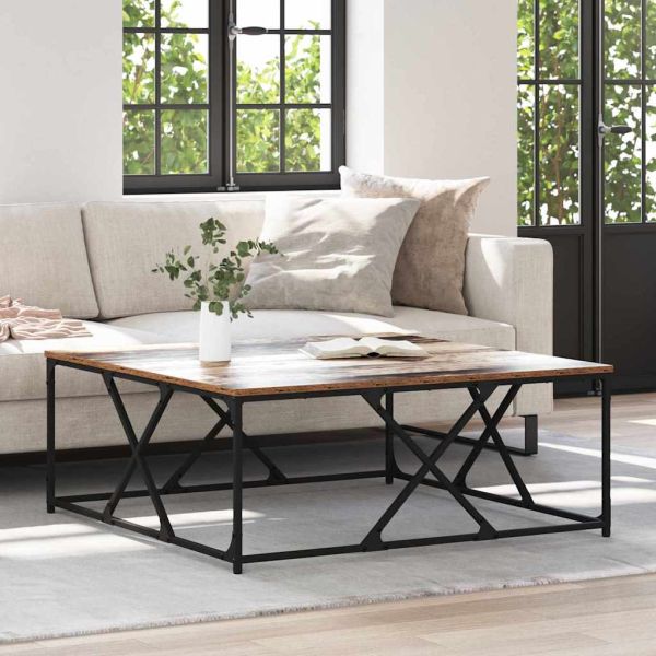 Масичка за кафе Старо дърво 100 x 100 x 40 cm Инженерно дърво