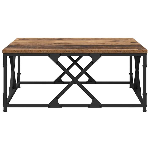 Масичка за кафе Старо дърво 70 x 70 x 30 cm Инженерно дърво