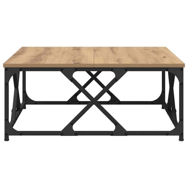 Масичка за кафе Дъб 70 x 70 x 30 cm Инженерно дърво