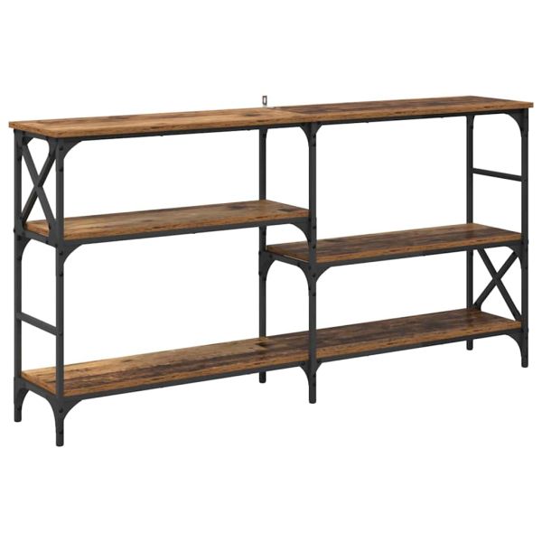 Конзолна маса Старо дърво 150 x 29 x 76,5 см Инженерно дърво