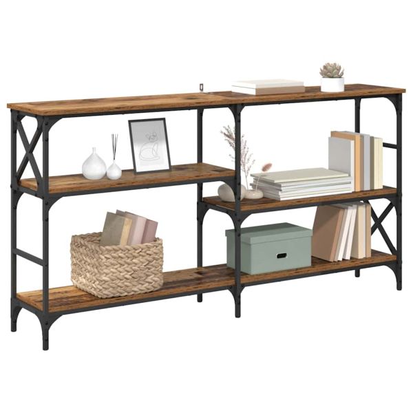 Конзолна маса Старо дърво 150 x 29 x 76,5 см Инженерно дърво