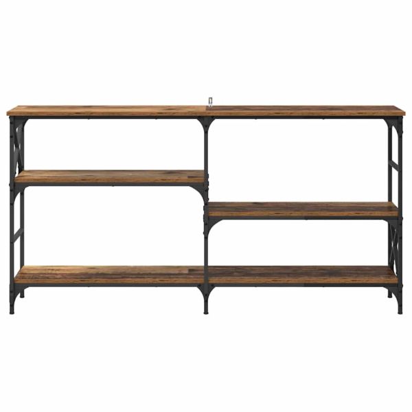 Конзолна маса Старо дърво 150 x 29 x 76,5 см Инженерно дърво