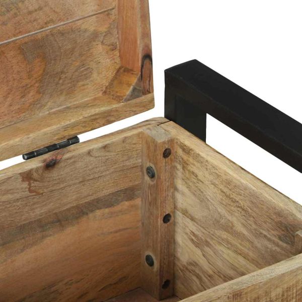 Складови контейнери 60 x 30 x 30 cm Масивна дървесина от манго