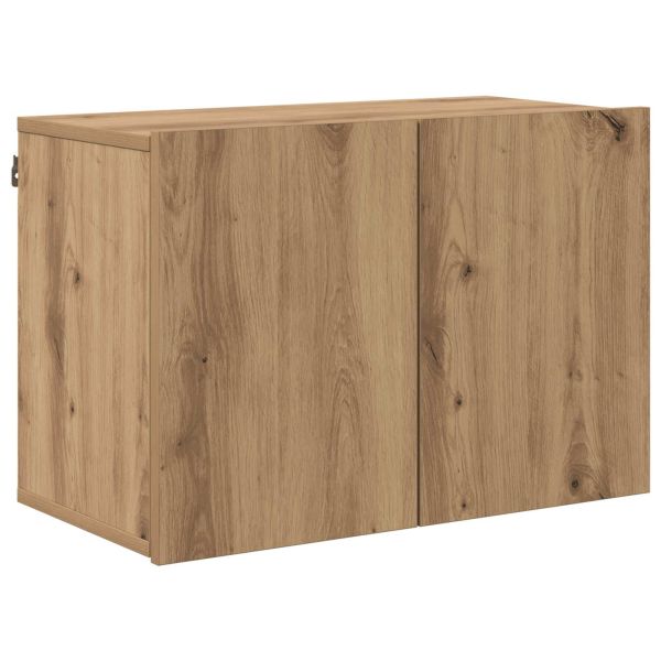 Телевизионен стенен шкаф 5 pcs Дъб Инженерно дърво