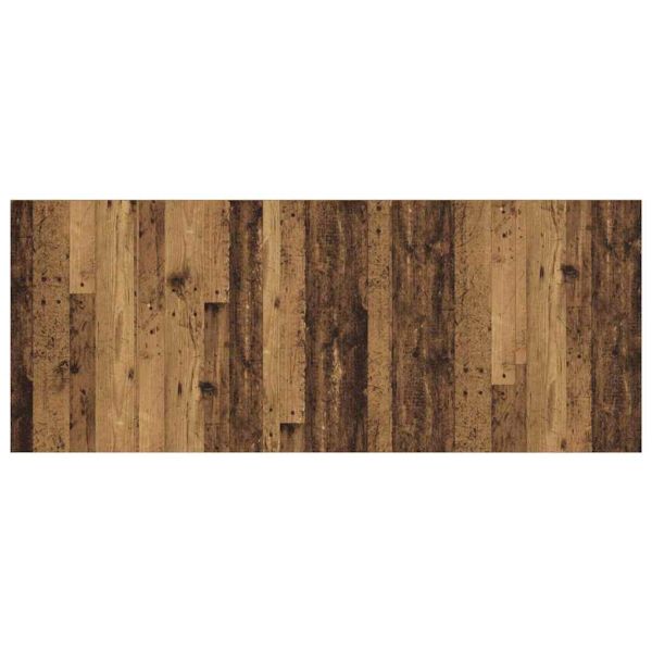 Табла с шкаф с чекмедже 3 pcs Старо дърво Инженерно дърво