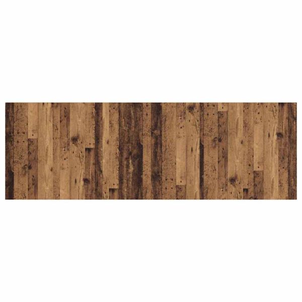 Табла с шкаф с чекмедже 3 pcs Старо дърво Инженерно дърво