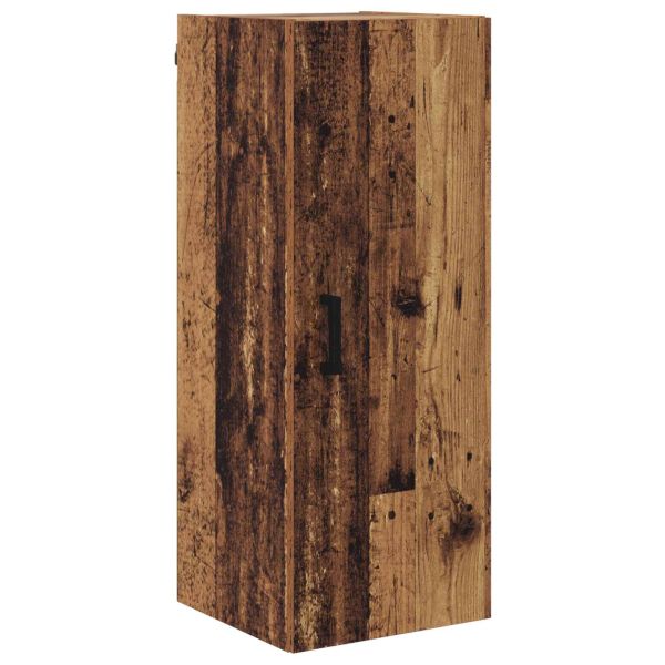 Висок шкаф Старо дърво 69,5 x 34 x 180 см Инженерно дърво