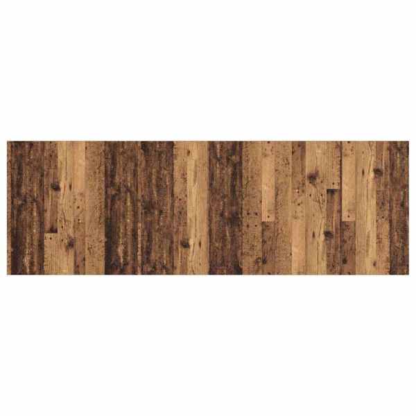 Табла с шкаф с чекмедже 3 pcs Старо дърво Инженерно дърво