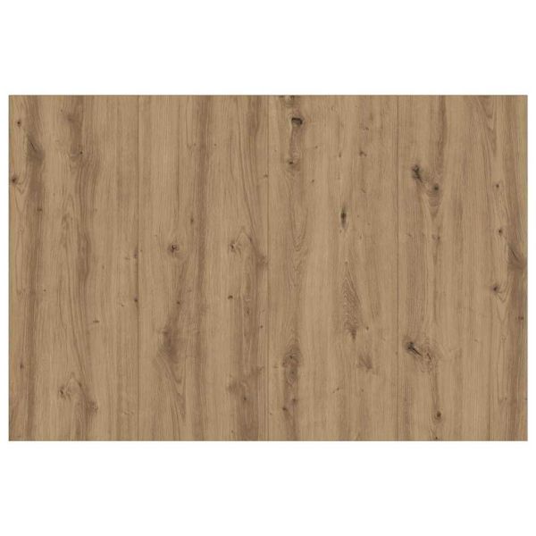 Табла с шкаф с чекмедже с таблото 3 pcs Дъб Инженерно дърво