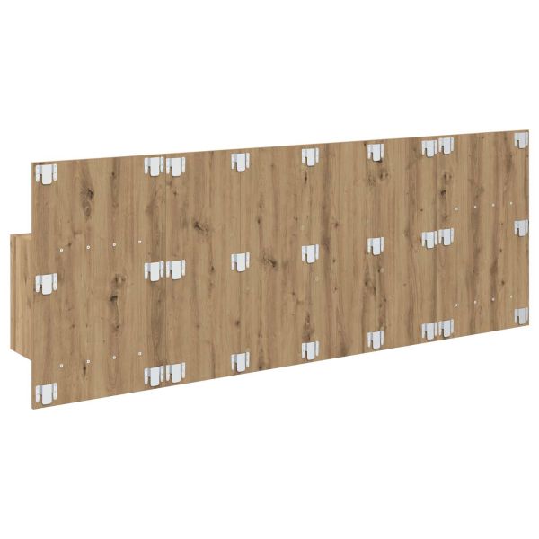 Табла с шкаф с чекмедже с рафт 3 pcs Дъб Инженерно дърво