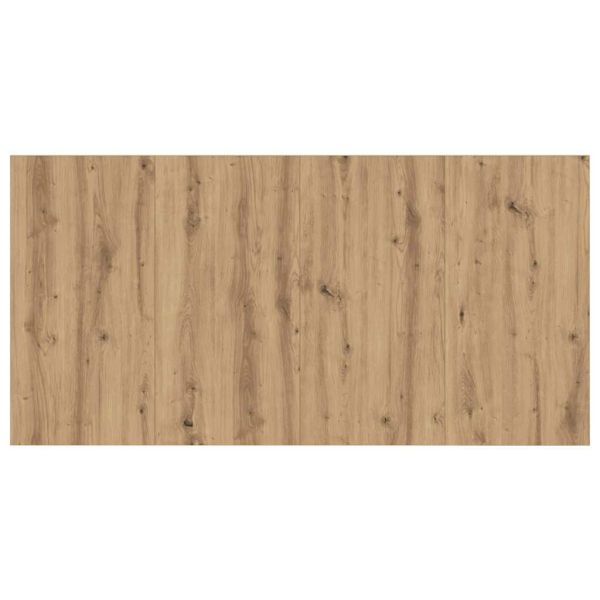 Табла с шкаф с чекмедже с таблото 3 pcs Дъб Инженерно дърво