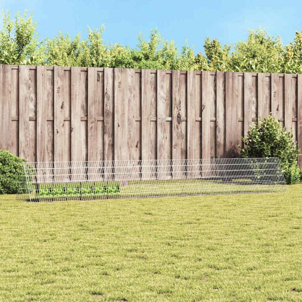 Клетка за заек Сребрист 650 x 55 x 55 см Галванизирана стомана