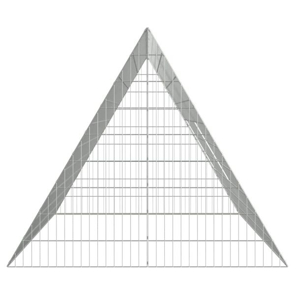 Клетка за заек Сребрист 215 x 100 x 85 см Галванизирана стомана