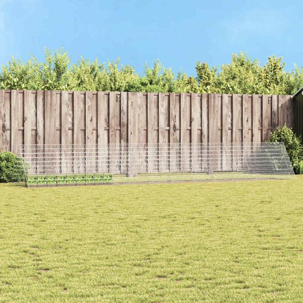 Клетка за заек Сребрист 215 x 100 x 85 см Галванизирана стомана