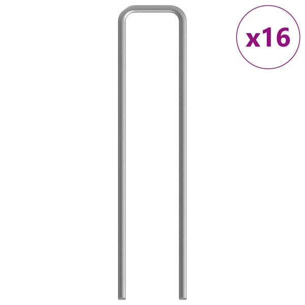 Клетка за заек Сребрист 400 x 78 x 78 см Галванизирана стомана