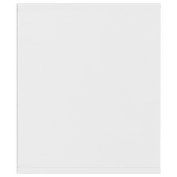 Библиотека/ТВ шкаф, бяла, 143x30x36 см