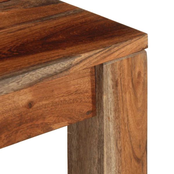 Пейка 110 см Масивна дървесина Акация