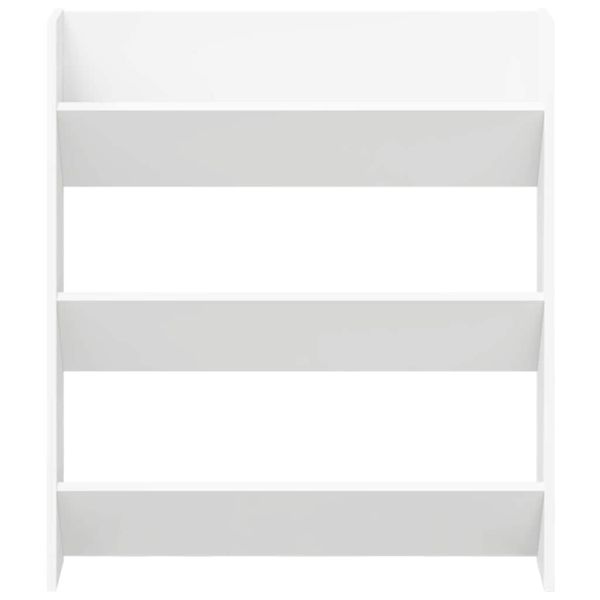 Стенни шкафове за обувки, 2 бр, бели, 80x18x90 см, ПДЧ