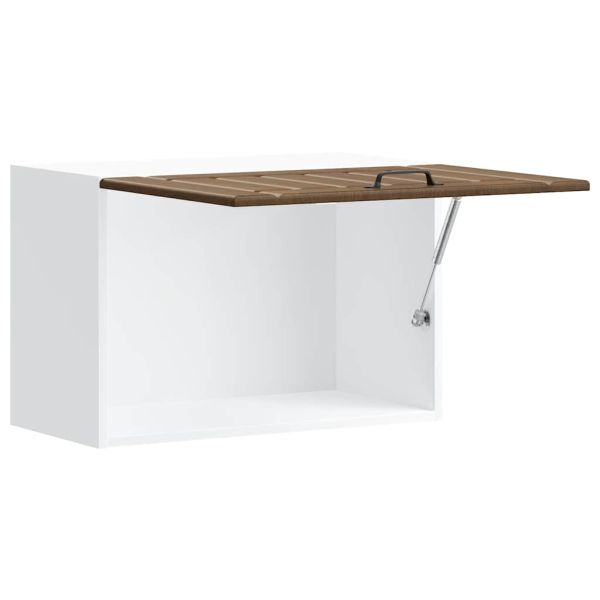 Кухненски стенен шкаф Lucca, кафяв дъб, инженерно дърво