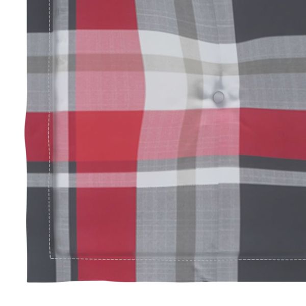 Сгъваеми градински столове с възглавници, 4 бр, тик масив