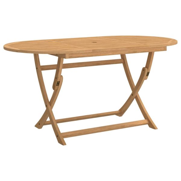 Градински трапезен комплект, 9 части, акациево дърво масив