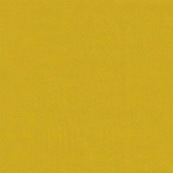 Трапезни столове, 4 бр, жълти, кадифе