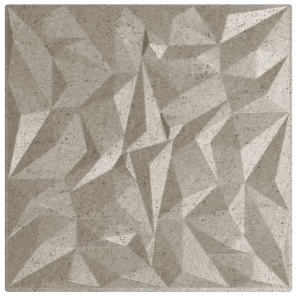 Стенни панели 24 бр бетон 50x50 см XPS 6 м² аметист