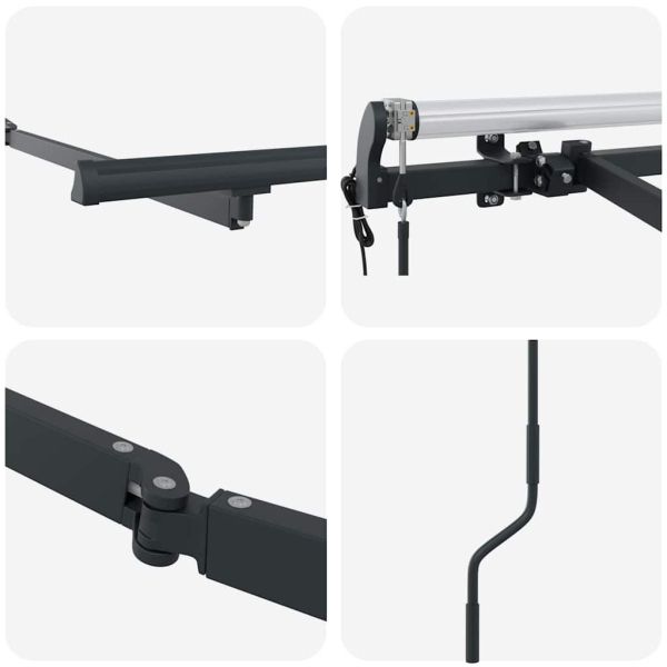 Рамка за сенник Антрацит 3 x 2 m Метал