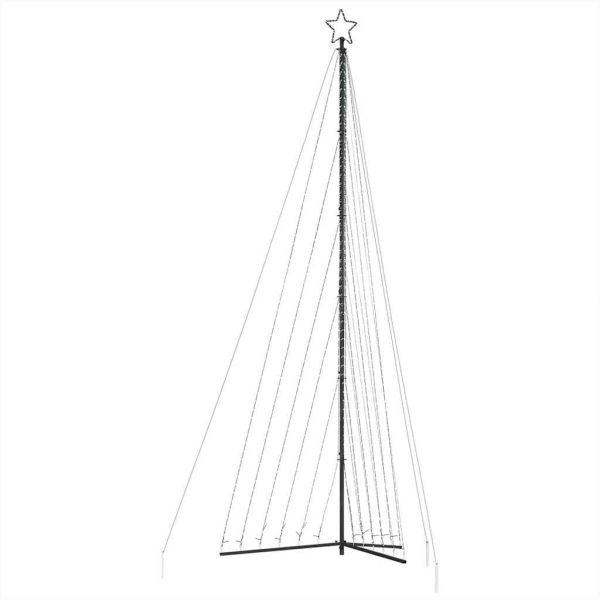 LED коледна елха 789 светодиода Цветни 476 см