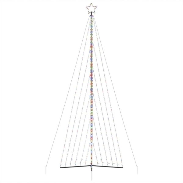 LED коледна елха 789 светодиода Цветни 476 см