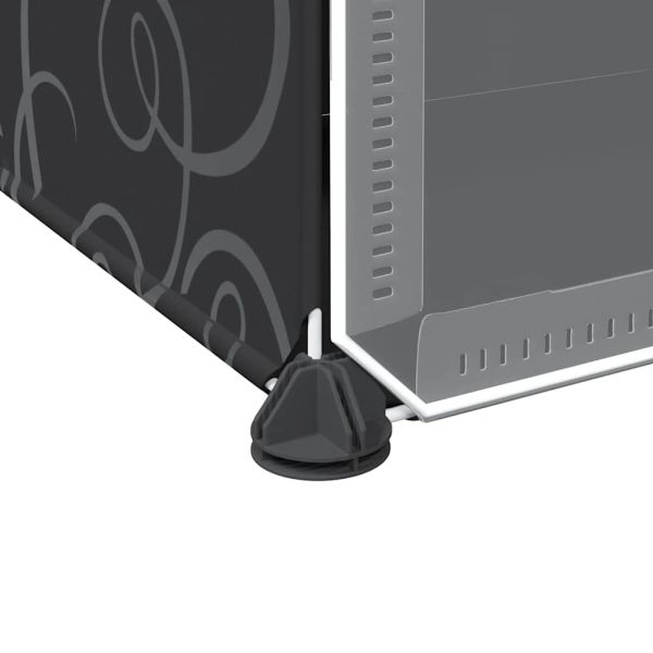 Органайзер за кубчета за съхранение с 12 кубчета и вратички