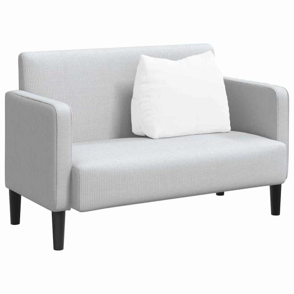 Възглавница за гръб Бяло 60 x 20 x 50 см текстил