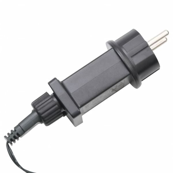 Коледна елха на флагщок, топло бяло, 1134 LED, 800 см