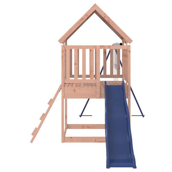 Комбинирано детско съоръжение, масивна дугласка дървесина