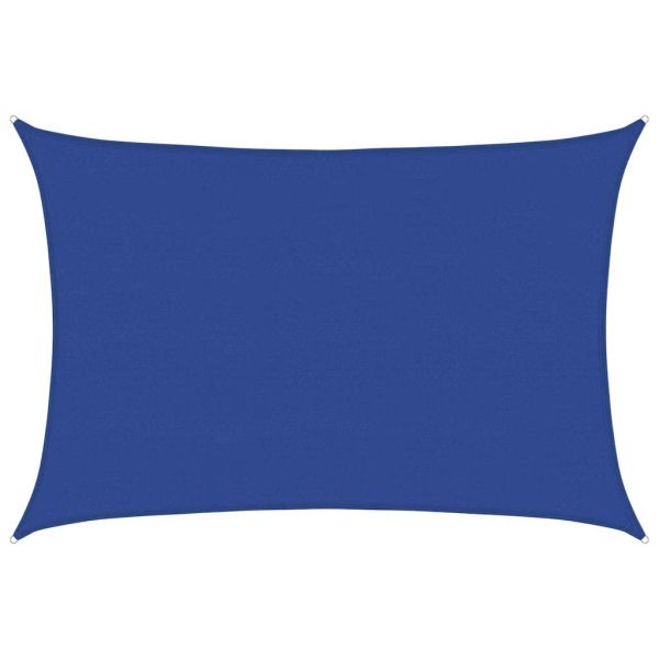 Платно-сенник, 160 г/м², правоъгълно, сини, 5x6 м, HDPE