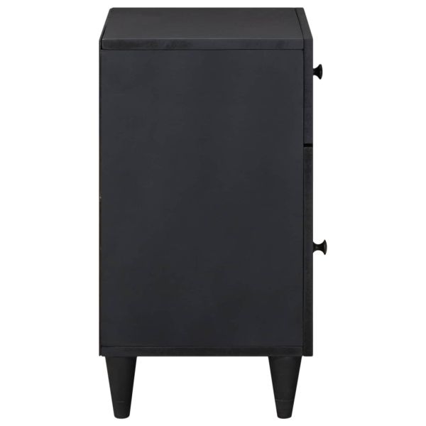 Нощно шкафче Многоцветен 50 x 33 x 60 см Солидно мангово дърво