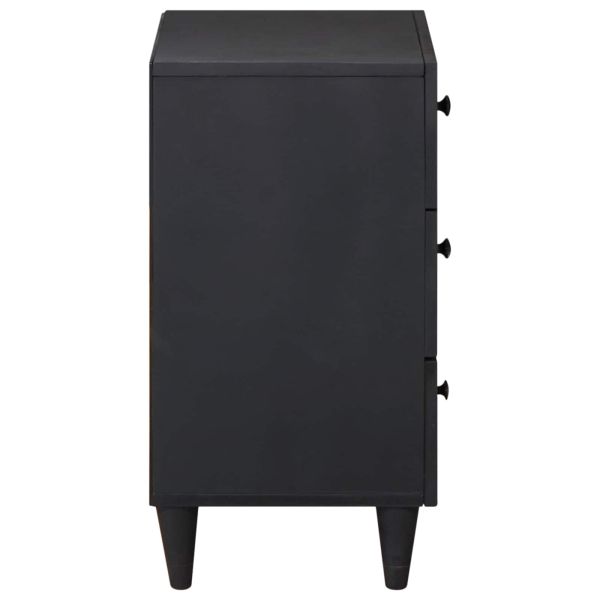 Нощно шкафче Многоцветен 50 x 33 x 60 см Солидно мангово дърво