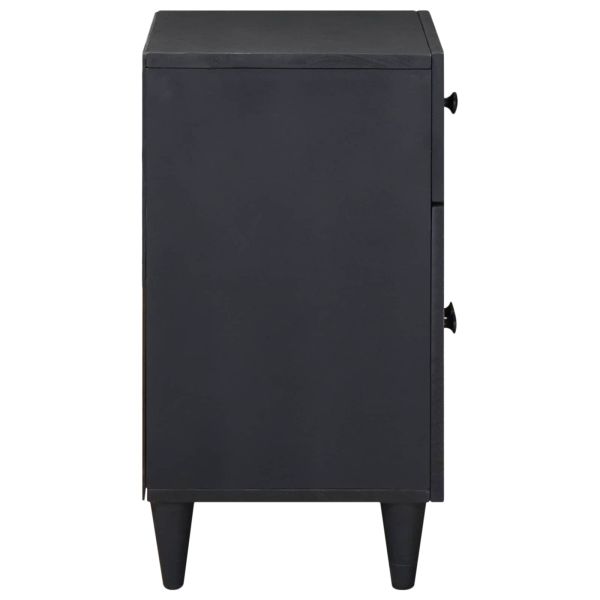 Нощно шкафче Многоцветен 50 x 33 x 60 см Солидно мангово дърво