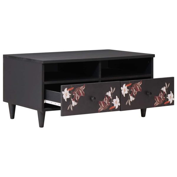 Масичка за кафе с чекмедже Многоцветен 80 x 54 x 40 см