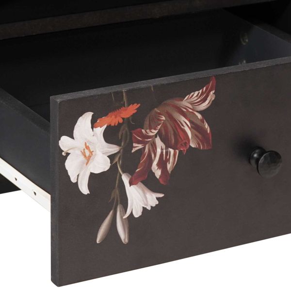 Масичка за кафе с чекмедже Многоцветен 80 x 54 x 40 см