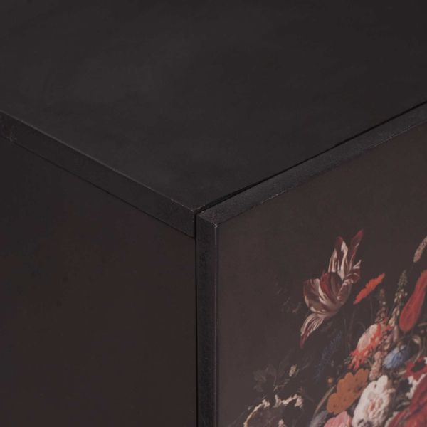 Шкаф за мивка Многоцветен 62 x 33 x 58 см Солидно мангово дърво