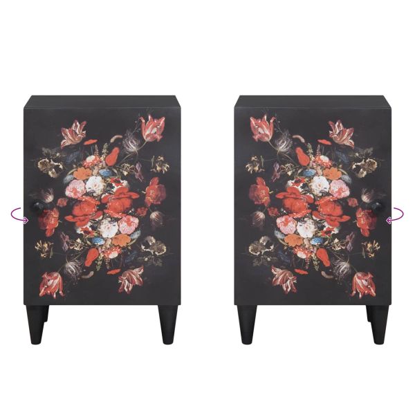 Шкаф за баня със съхранение Многоцветен 38 x 33,5 x 58 см