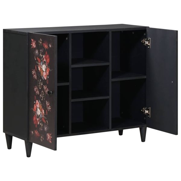 Шкафове за съхранение с врата Многоцветен 90 x 33,5 x 75 см