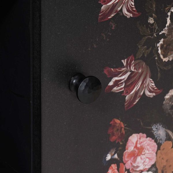 Шкафове за съхранение с врата Многоцветен 90 x 33,5 x 75 см