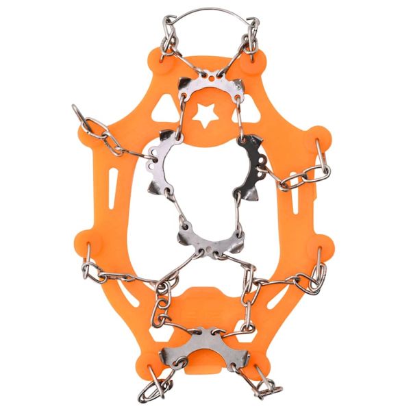 Ледени точки за обувки с 10 шипа Оранжево S