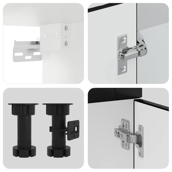 Комплект кухненски шкафове от 11 части Porto, инженерно дърво