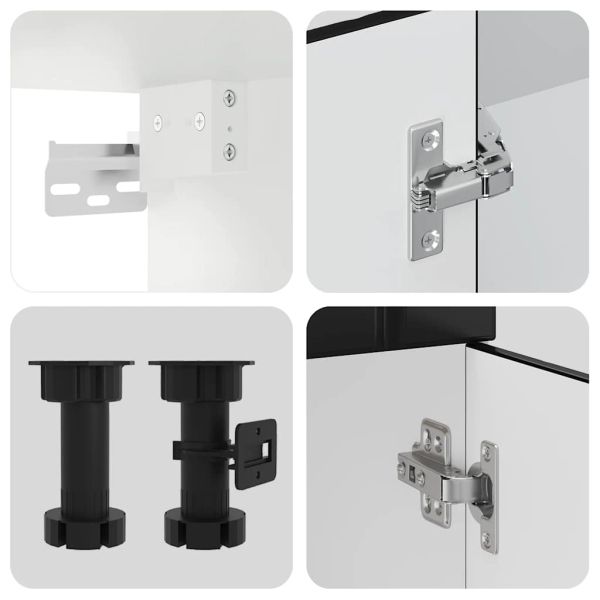 Комплект кухненски шкафове от 11 части Kalmar, инженерно дърво