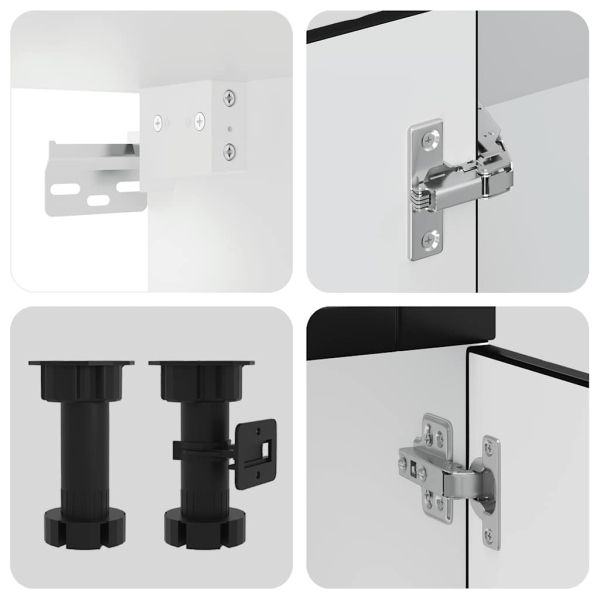 Комплект кухненски шкафове от 14 части Porto, инженерно дърво