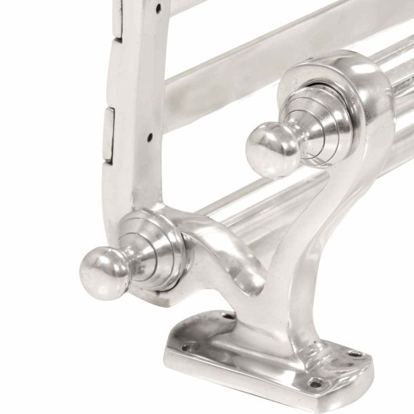 Закачалка за палта Сребрист 77 x 30 x 18 см Алуминий